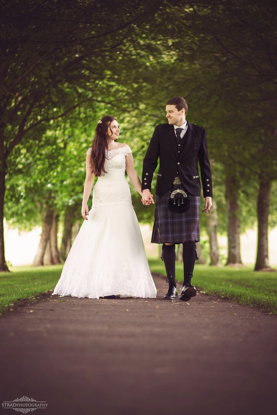 Ayrshire wedding photography, Scotland, wedding, bride, groom. Eglinton Country park, Eglinton Castle, alternative location, wedding portraits, wedding photogaphy, scottish wedding