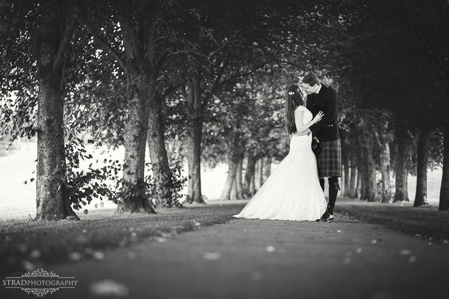 Ayrshire wedding photography, Scotland, wedding, bride, groom. Eglinton Country park, Eglinton Castle, alternative location, wedding portraits, wedding photogaphy, scottish wedding
