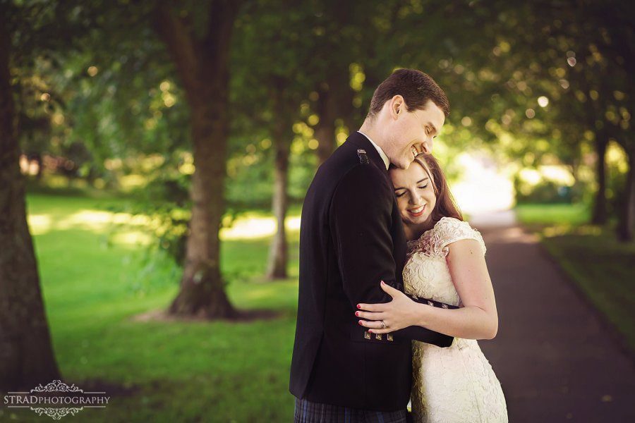Ayrshire wedding photography, Scotland, wedding, bride, groom. Eglinton Country park, Eglinton Castle, alternative location, wedding portraits, wedding photogaphy, scottish wedding