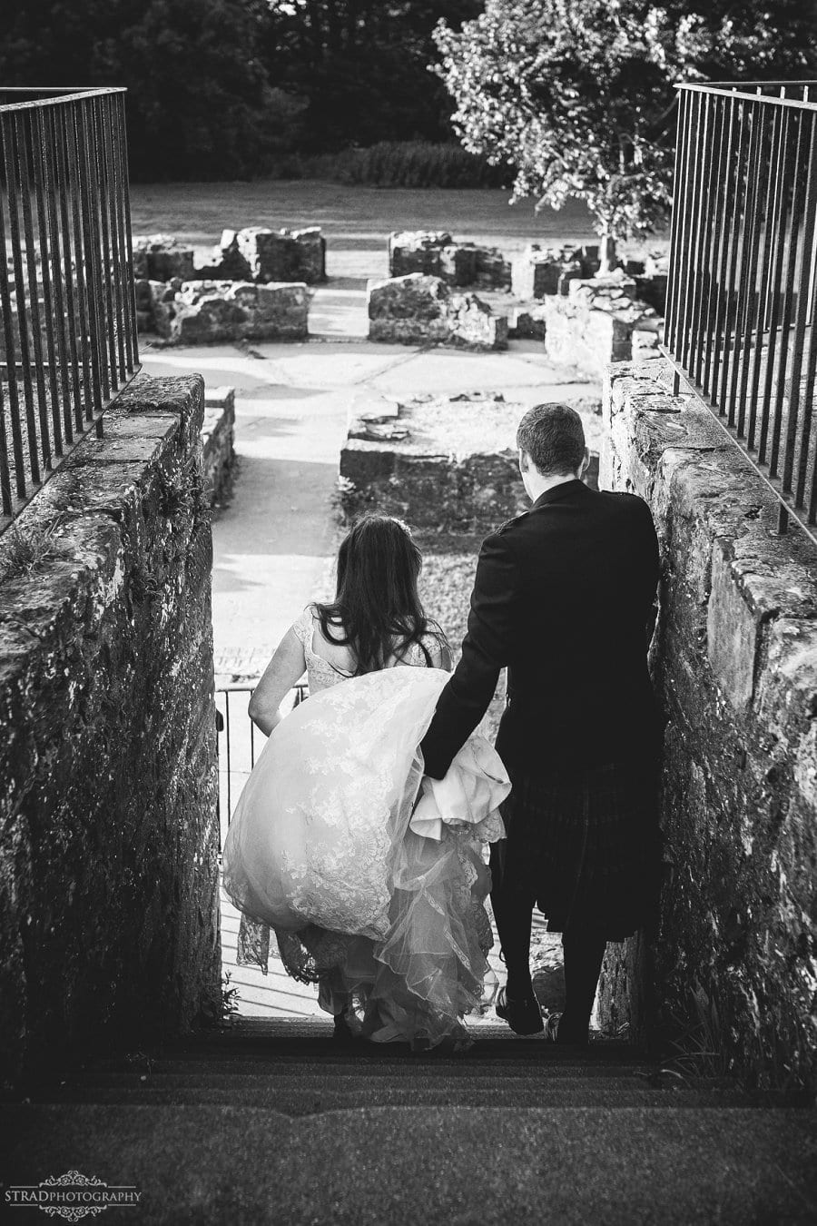 Ayrshire wedding photography, Scotland, wedding, bride, groom. Eglinton Country park, Eglinton Castle, alternative location, wedding portraits, wedding photogaphy, scottish wedding