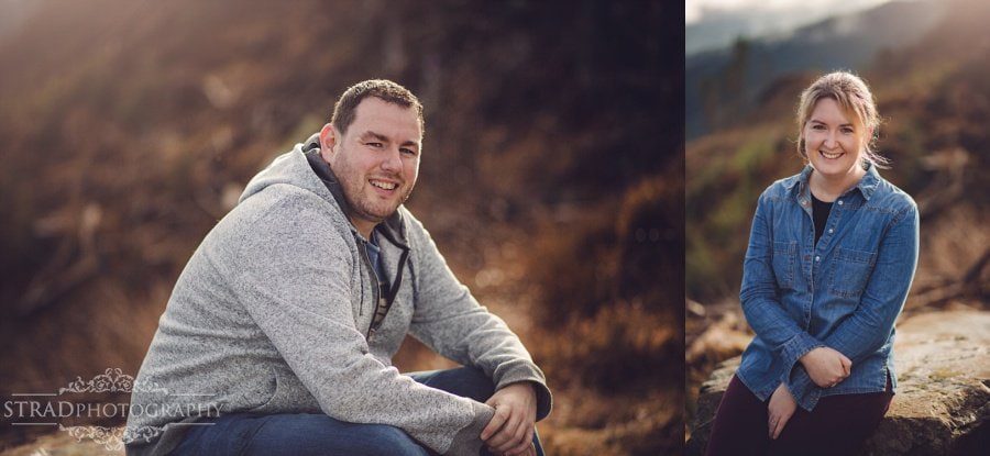 pre wedding engagement photography in scottish highlands, engagement, scotland, mountains, hiking, couple, engaged, save the date, adventure, scottish views