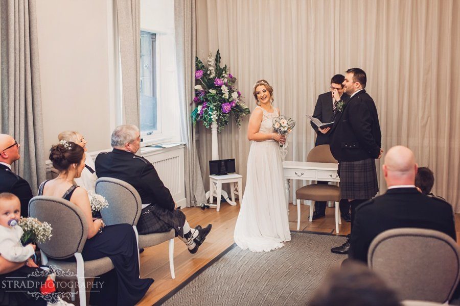 bride, groom, scotland, scottish wedding, the bothy, university of glasgow wedding photography, wedding, wedding ceremony