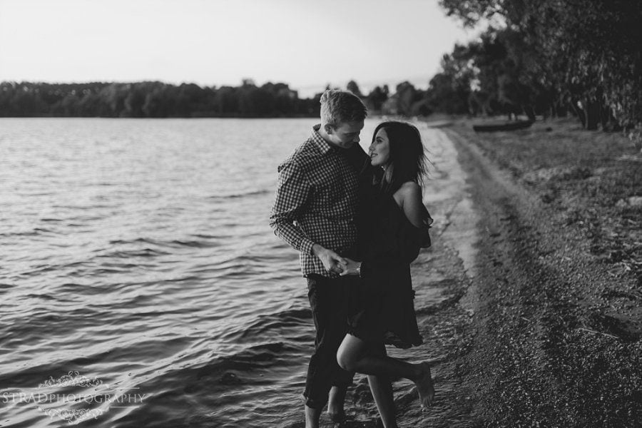 boat, couple, cute dog, dog, egagement, fields, glasgow, glasgow engagement photography, lake, man and woman, photo shoot, posing ideas, pre-wedding photography, save the date, scotland, sunset, wedding anniversary