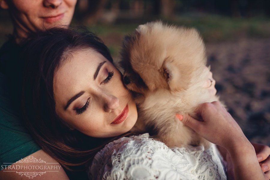 boat, couple, cute dog, dog, egagement, fields, glasgow, glasgow engagement photography, lake, man and woman, photo shoot, posing ideas, pre-wedding photography, save the date, scotland, sunset, wedding anniversary