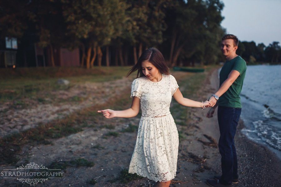 boat, couple, cute dog, dog, egagement, fields, glasgow, glasgow engagement photography, lake, man and woman, photo shoot, posing ideas, pre-wedding photography, save the date, scotland, sunset, wedding anniversary