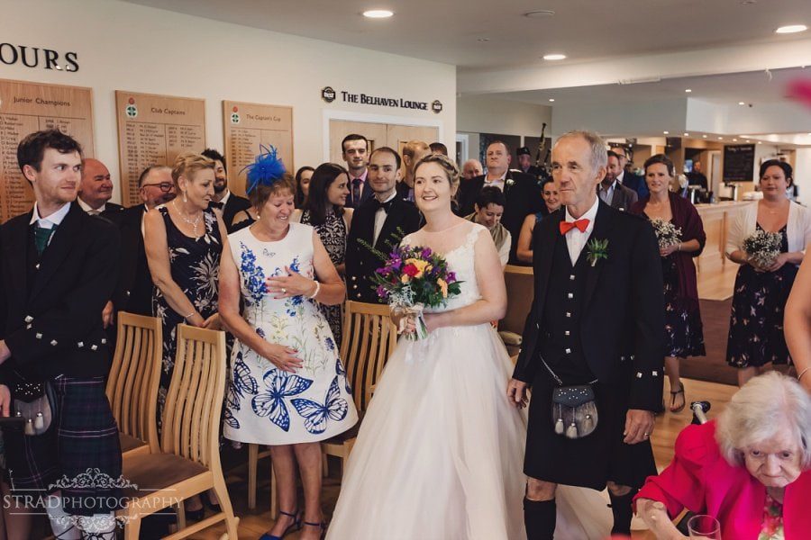 glen golf club, north berwick, north berwick wedding photographer, scotland, scotland wedding photographer, scottish wedding, wedding, wedding ceremony