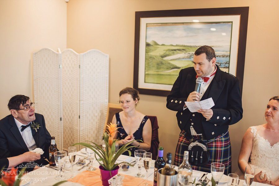 glen golf club, north berwick, north berwick wedding photographer, scotland, scotland wedding photographer, scottish wedding, wedding, wedding ceremony