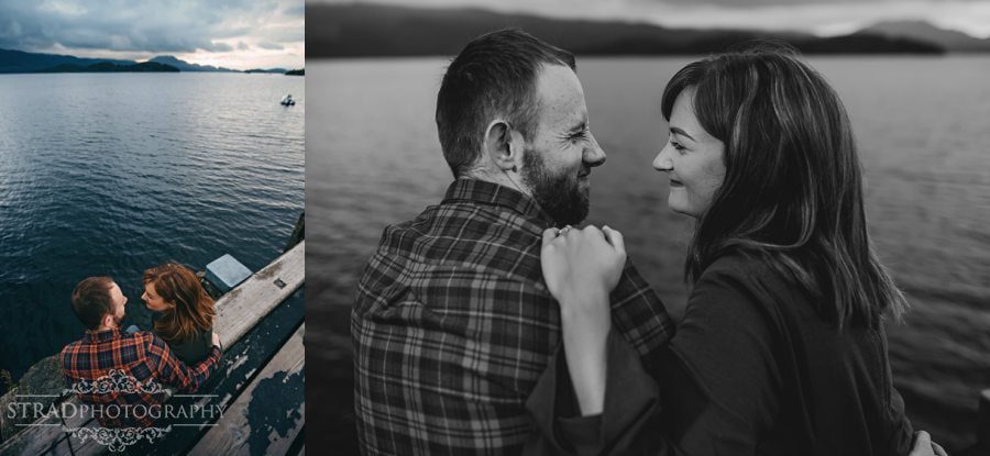 beach, engaged, engagement photography Luss, loch lomond, Luss, pre wedding photography, save the date, scotland, soon to be married, sunrise