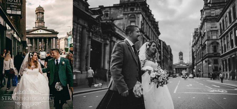 Urban City Centre wedding photography Glasgow, wedding, scotland wedding photographer, scottish wedding, the corinthian