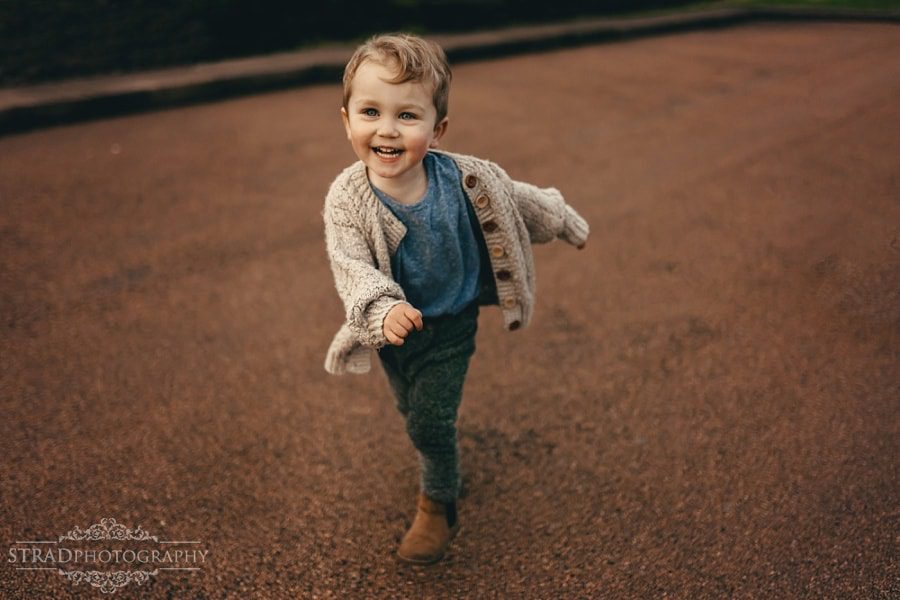 Cute portrait of a young boy 