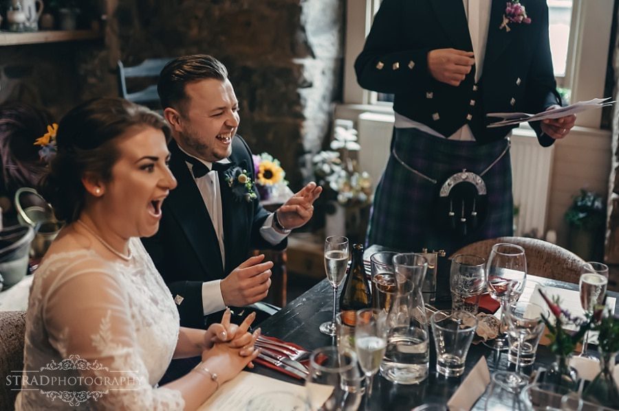 Best mans speech makes couple laugh hard