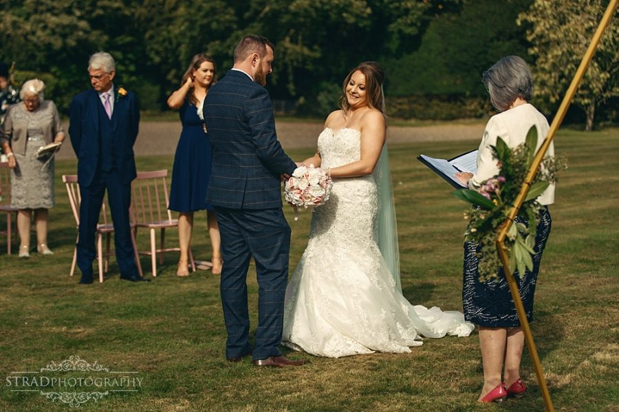 Wedding photography scottish borders Netherbyres House