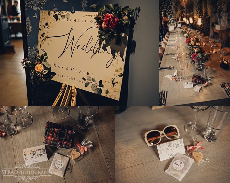 amazing wedding the Bothy restaurant Glasgow