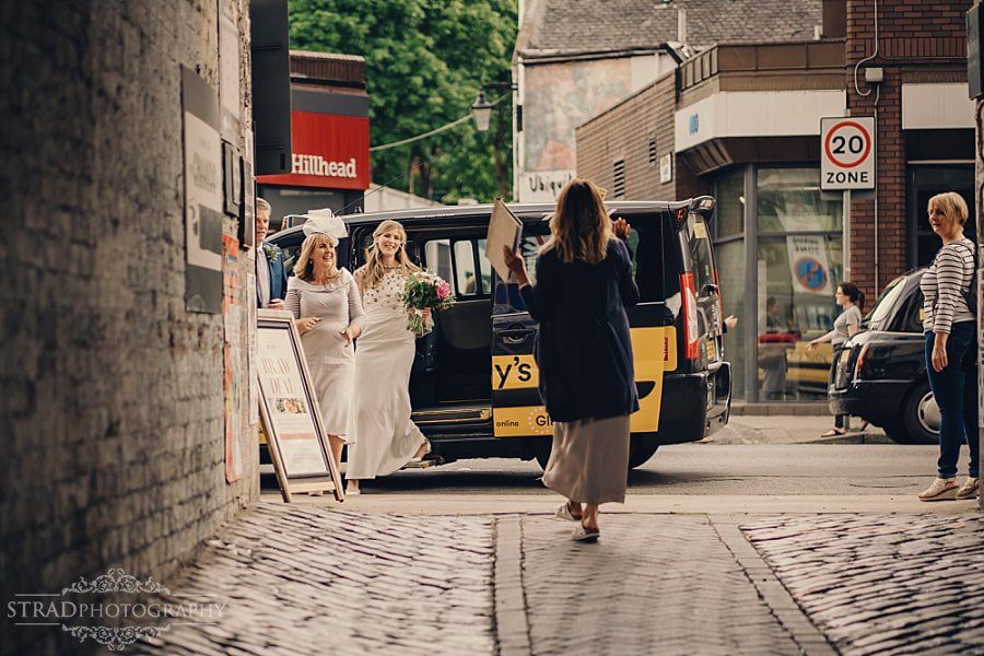 amazing wedding the Bothy restaurant Glasgow