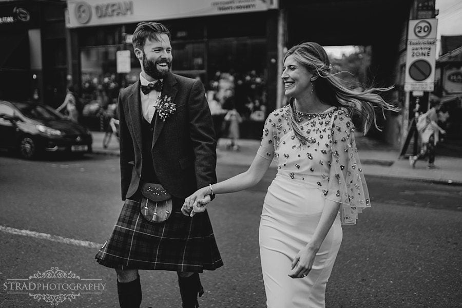 amazing wedding the Bothy restaurant Glasgow