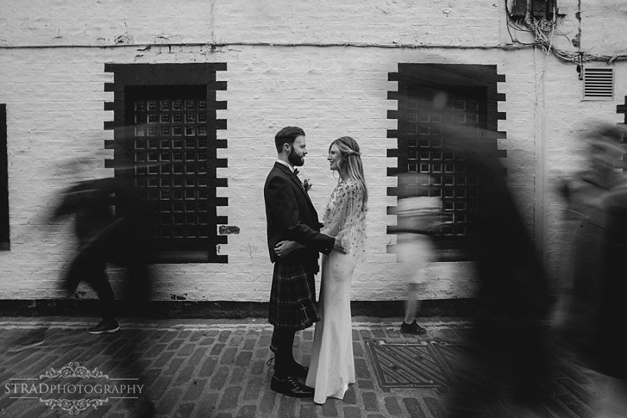 amazing wedding the Bothy restaurant Glasgow