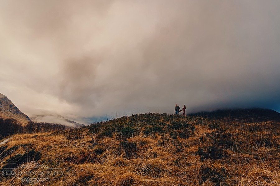 Engagement photography Glencoe
