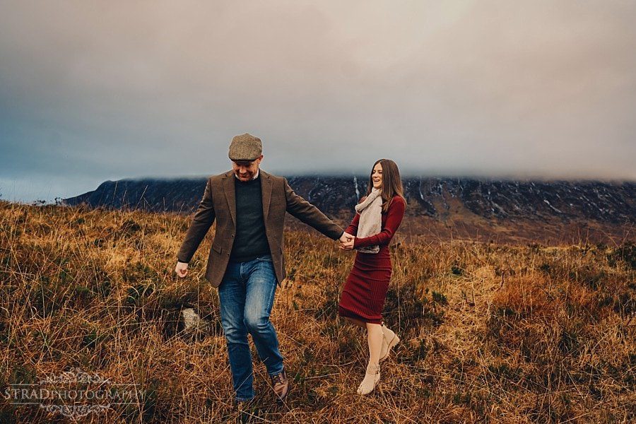 Engagement photography Glencoe