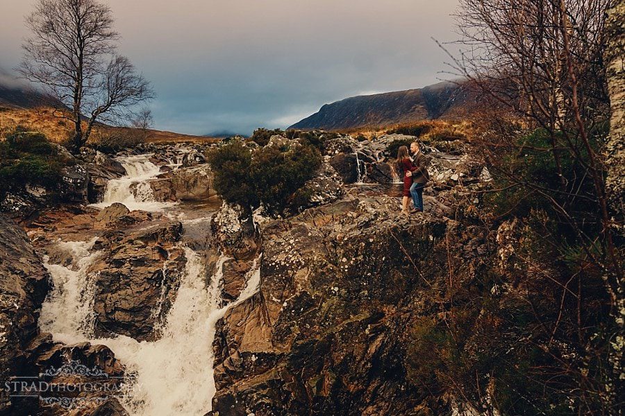 Engagement photography Glencoe