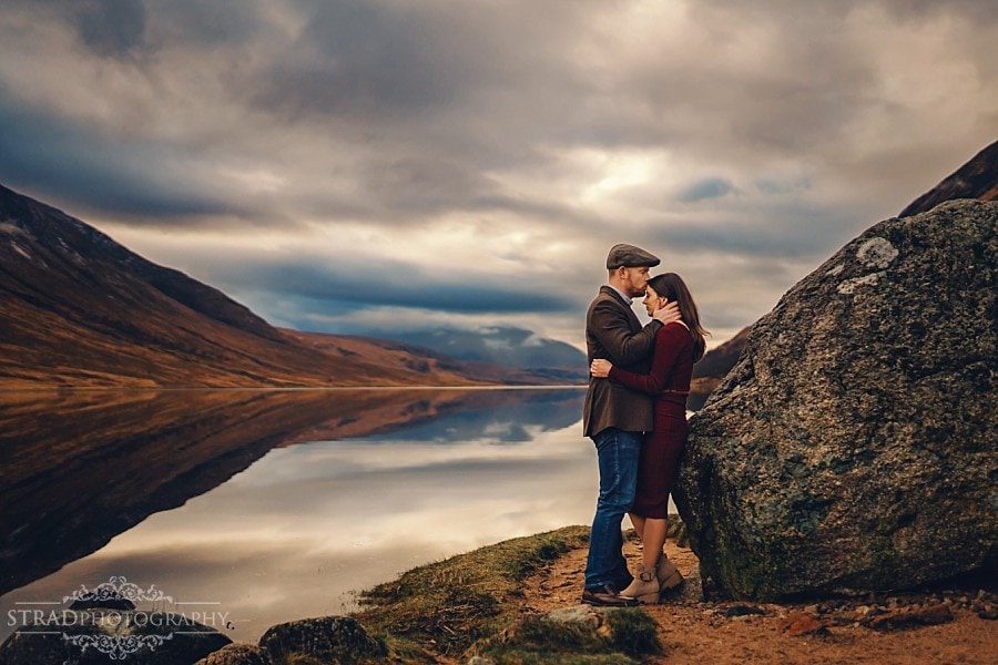 Engagement photography Glencoe
