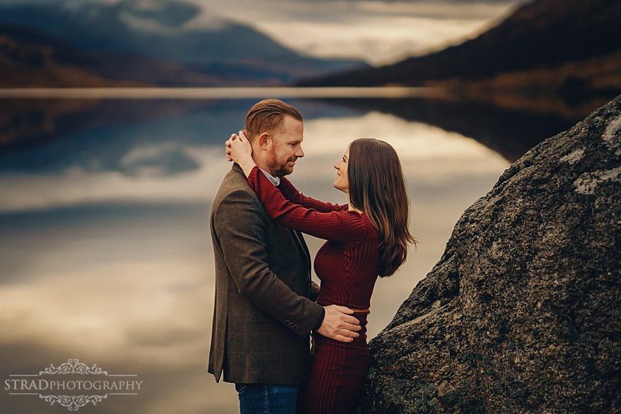 Engagement photography Glencoe