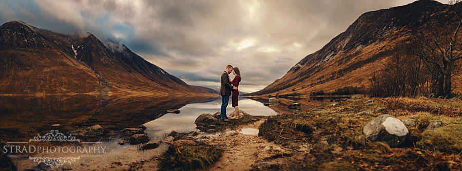 Engagement photography Glencoe