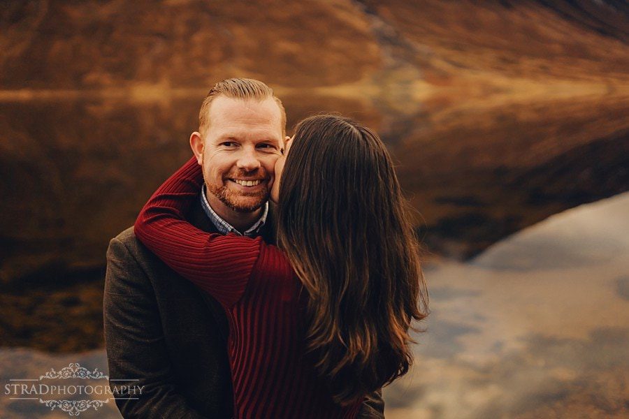 Engagement photography Glencoe
