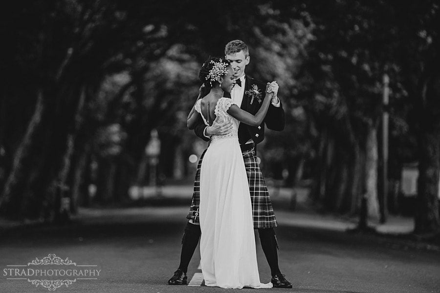 Wedding photographer University of Glasgow