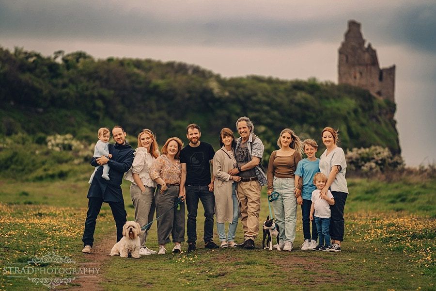 family reunion photography Ayrshire