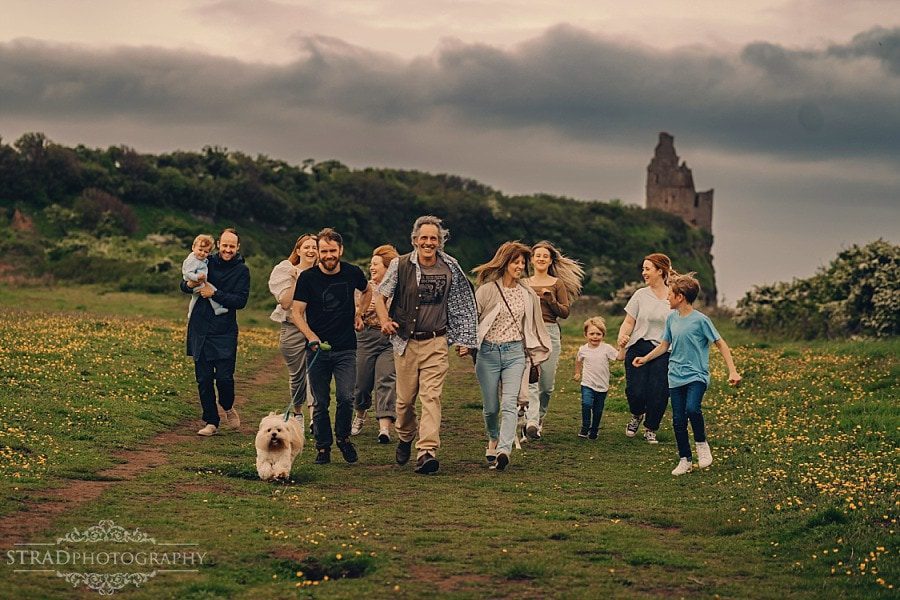 family reunion photography Ayrshire