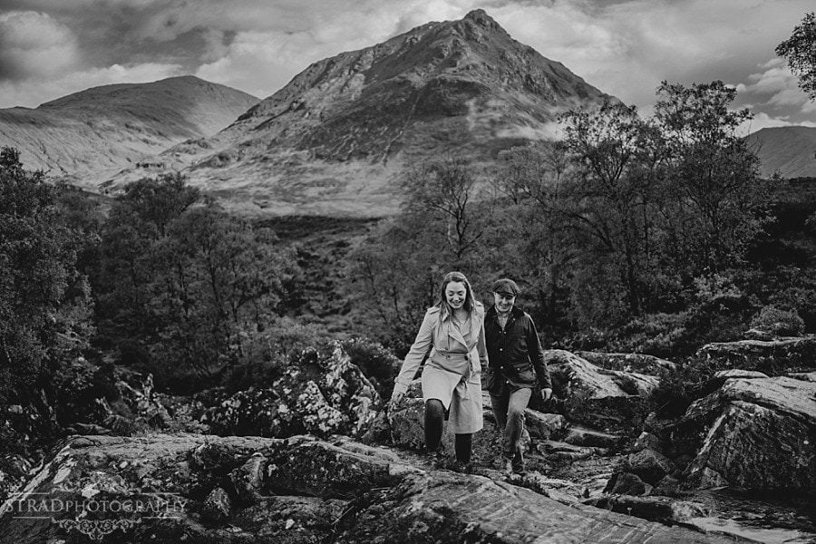 Couple photography Glencoe