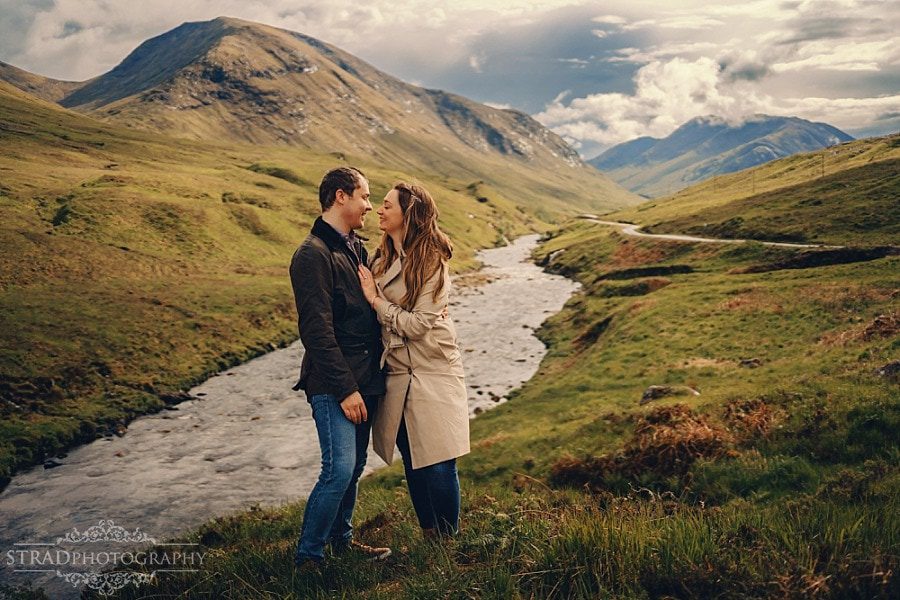 Couple photography Glencoe