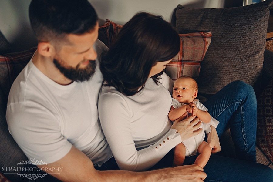 home newborn photography Glasgow