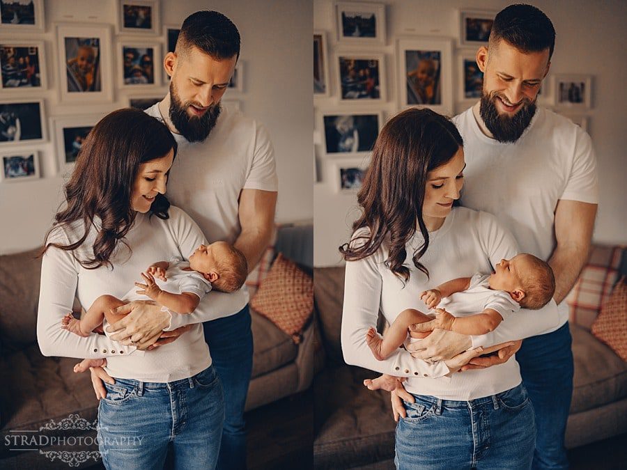 home newborn photography Glasgow