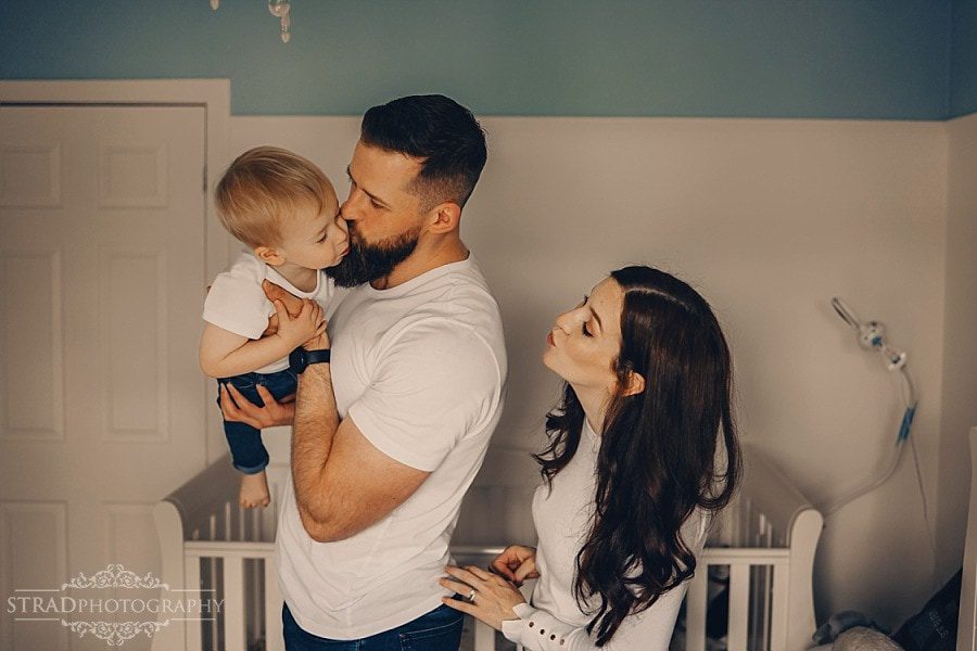 home newborn photography Glasgow
