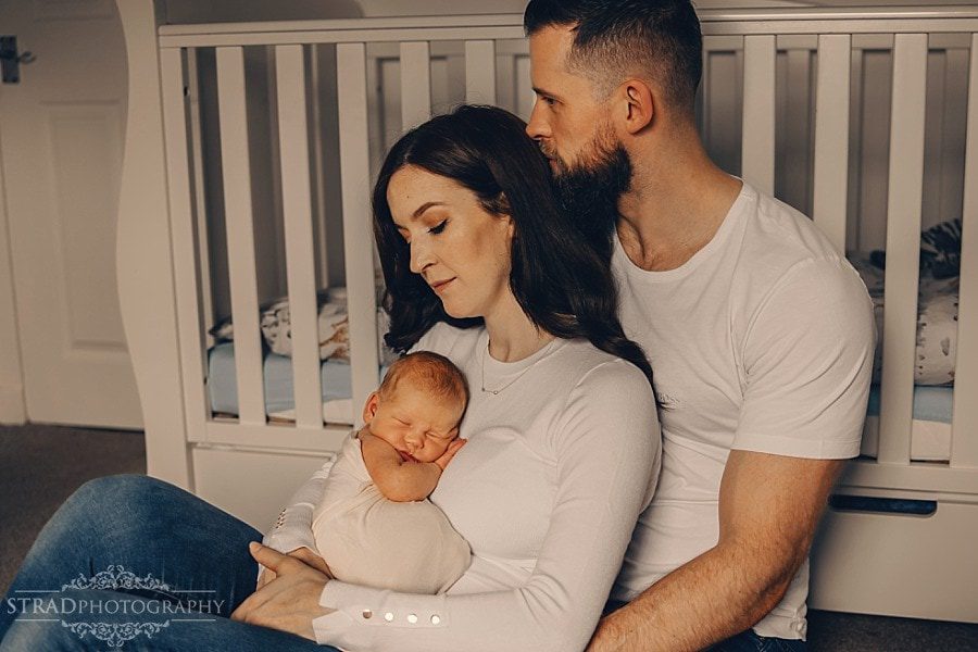 home newborn photography Glasgow