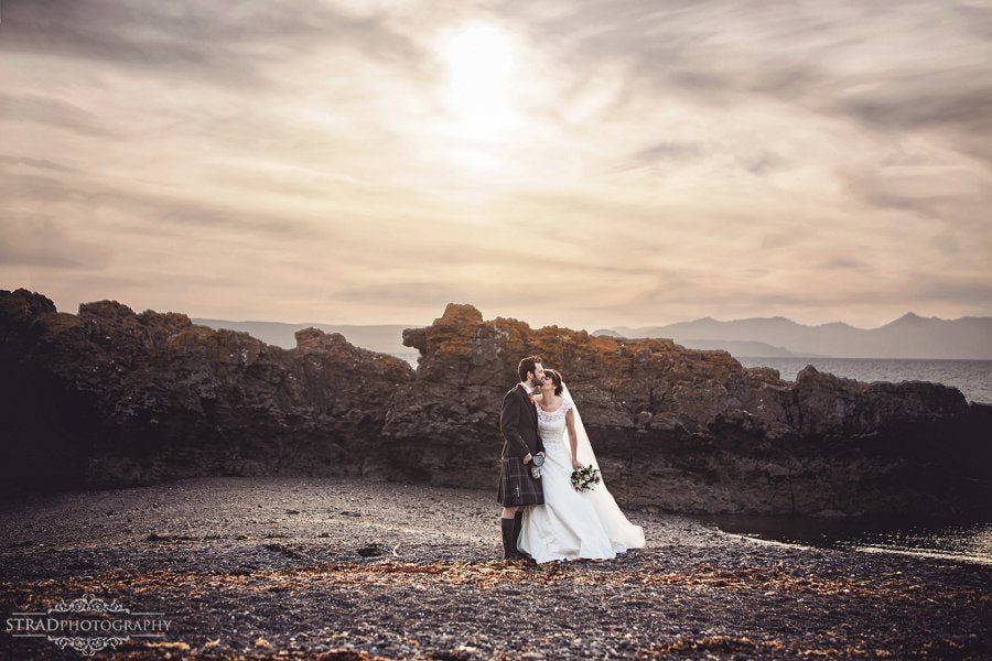 Hazel & Kenneth – Dunure Castle, Ayr – Wedding photographer Ayrshire