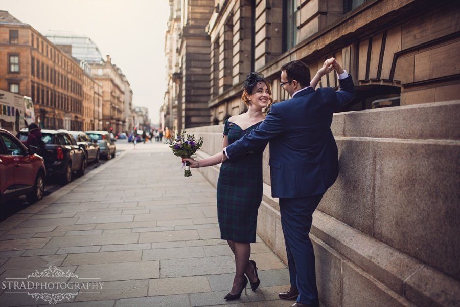 Karla & Stuart – The Corinthian Club – Registry wedding photography in Glasgow