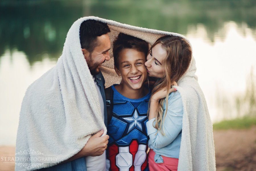 Natural family photography – Tomek, Gosia & Michal