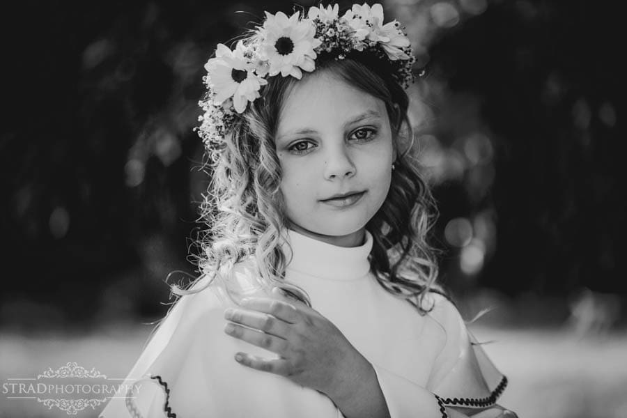 First Communion Photography of Rozalia – Glasgow photographer