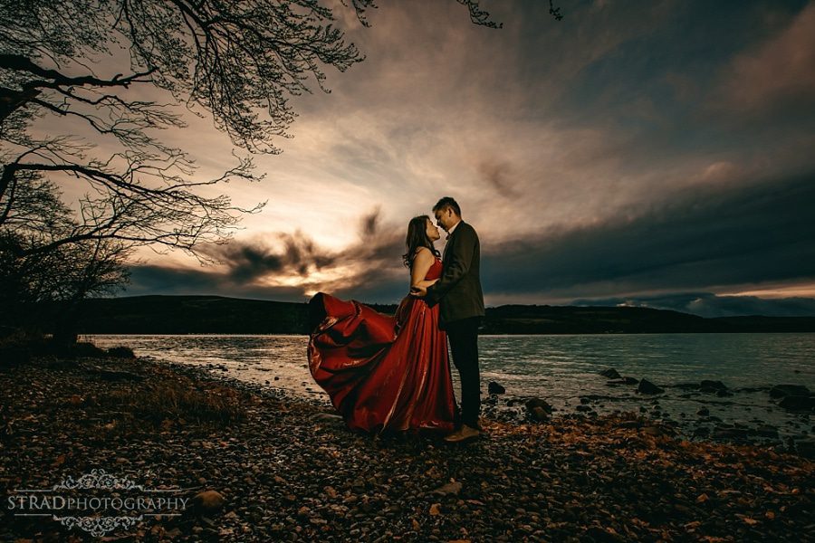 Amazing engagement photography at Loch Lomond – Sandra & David