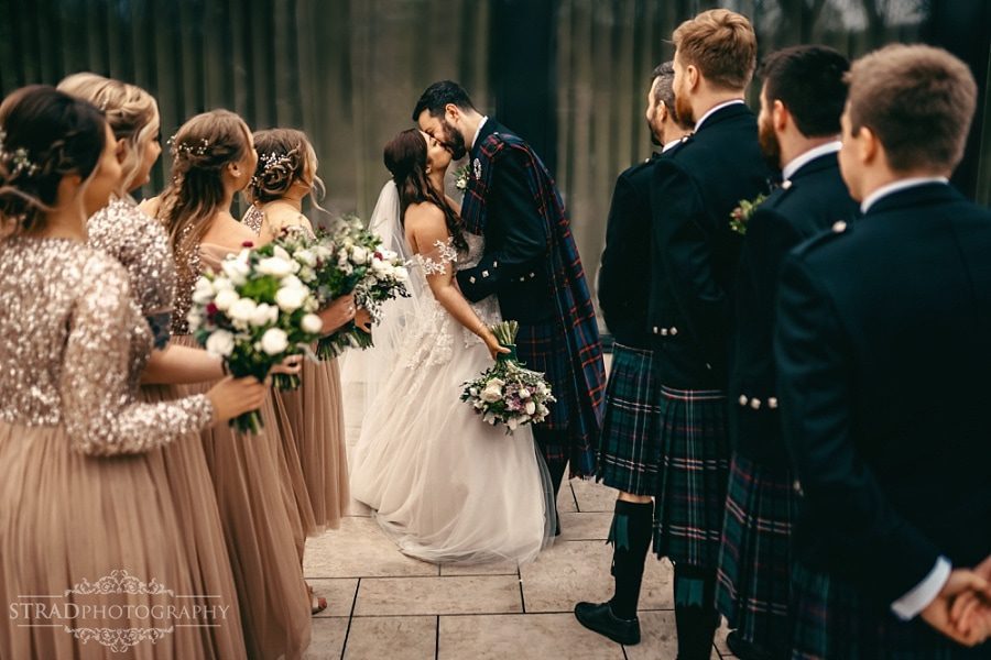 Wedding photography at Dalmeny Park Hotel – Samantha & Alasdair