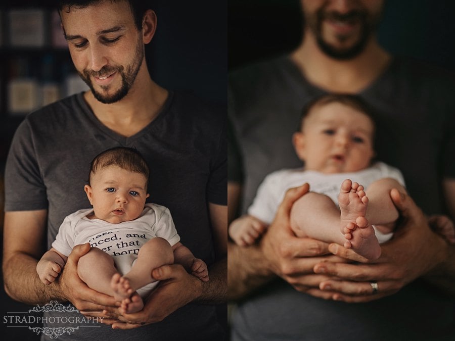 Lifestyle photography newborn session in Glasgow