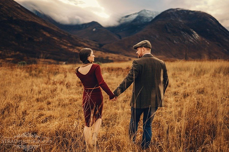 Engagement photography Glencoe – Chasidy & Sam