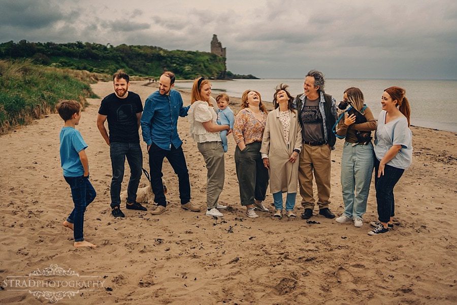 Family reunion photography Ayrshire