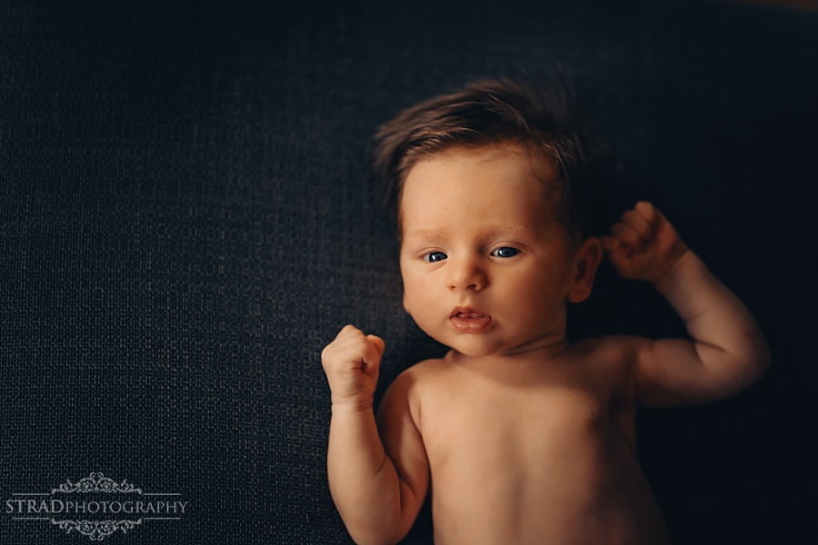 Glasgow home newborn photo session