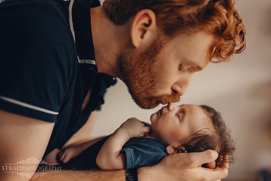 Glasgow home newborn photo session