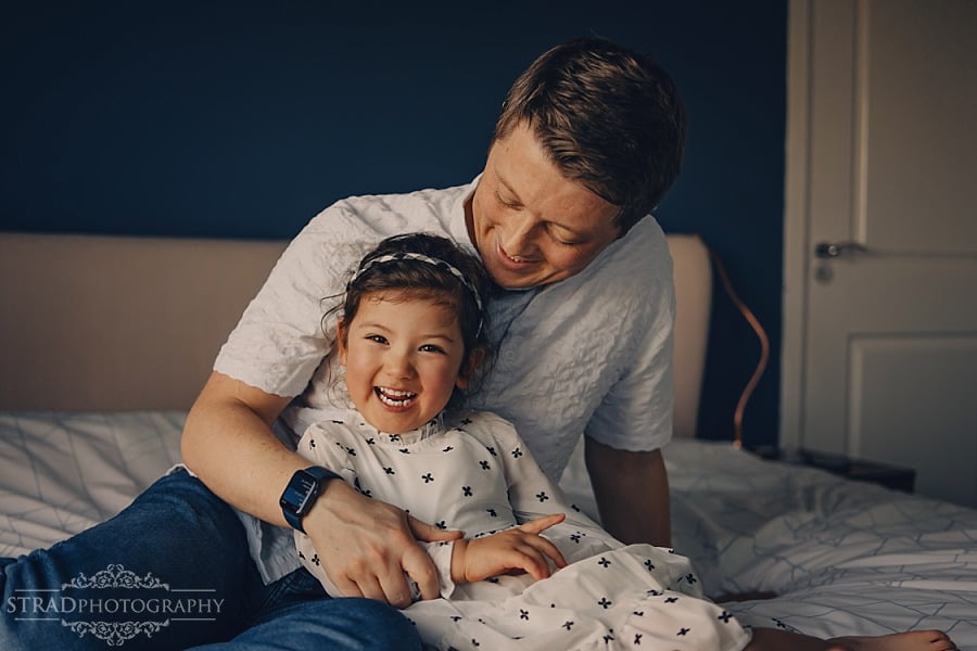 Lifestyle newborn photography Ayrshire
