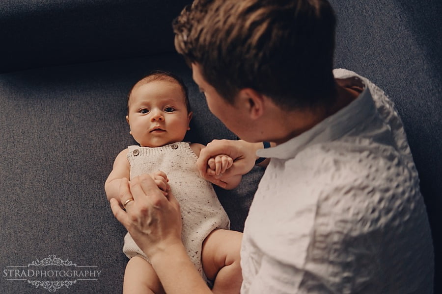 Lifestyle newborn photography Ayrshire