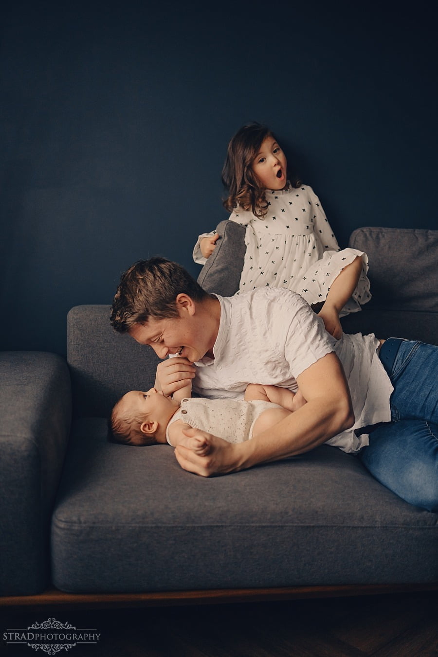 Lifestyle newborn photography Ayrshire